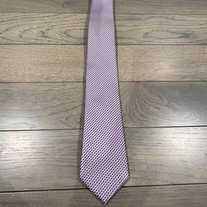 Micheal Kors Tie Necktie 100% Silk Purple